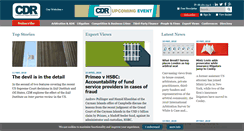 Desktop Screenshot of cdr-news.com